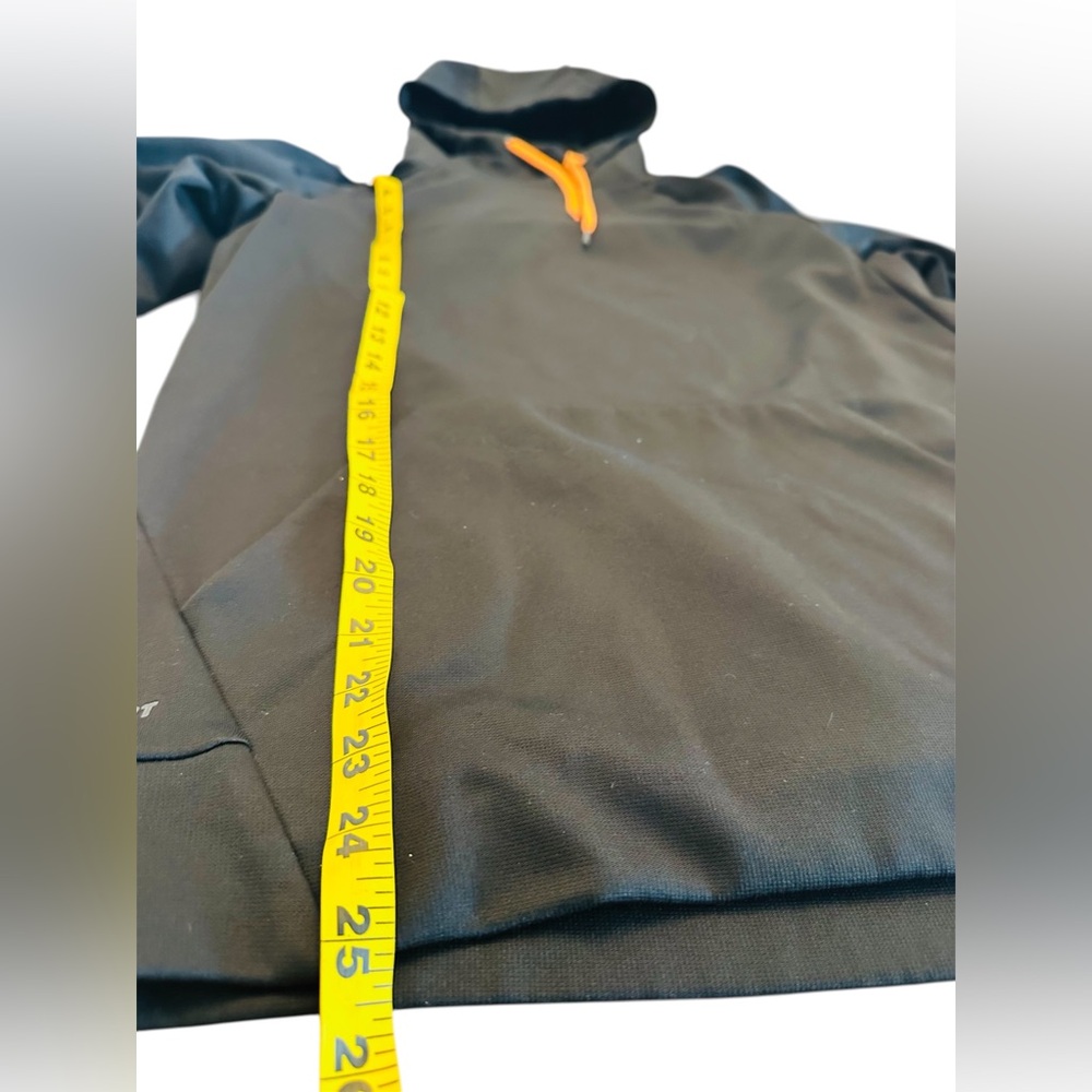 Nike Black Hoodie with White Sleeve Logo Mens Small - Picture 5 of 7